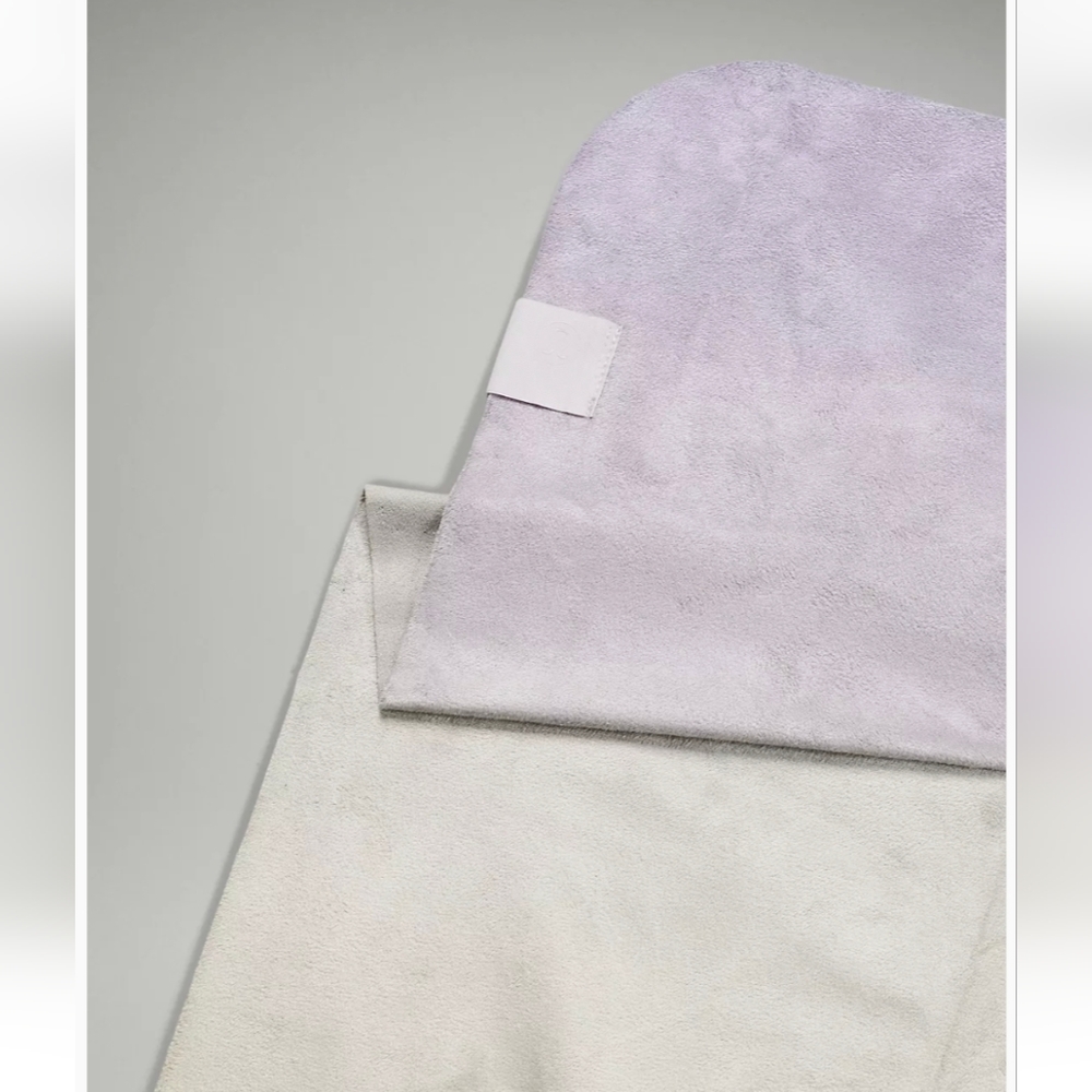 NWT LULULEMON The Towel Ombre Glide Crispin Green Faint Lavender - Picture 2 of 4